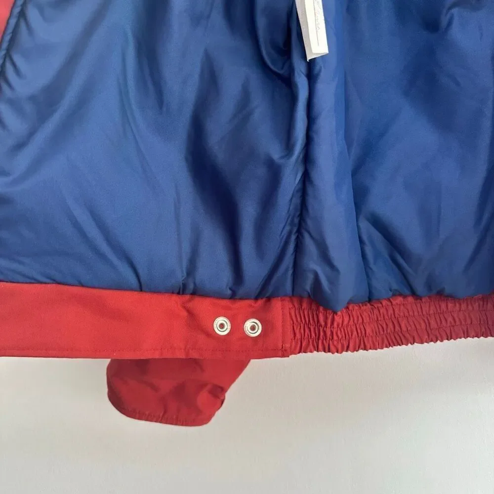 Alti of Santa Fe Women’s 80s Gore-Tex National Ski Patrol Rust Navy Zip Bomber J